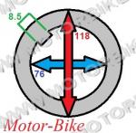 ЯВА ДИСК ЗА СЪЕДИНИТЕЛ (5 БР.) 250/350-3